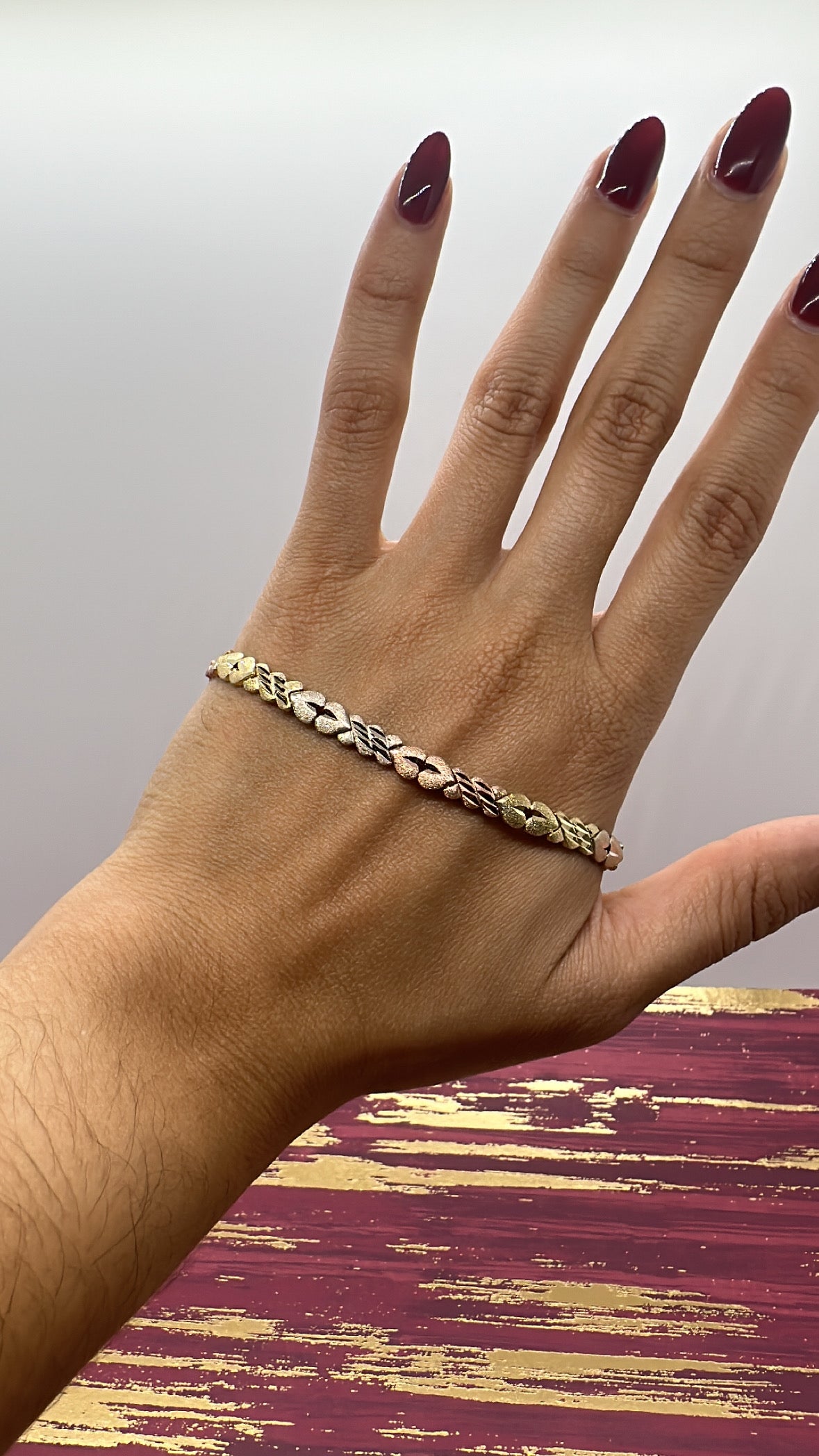 Tri Color Ladies Bracelet