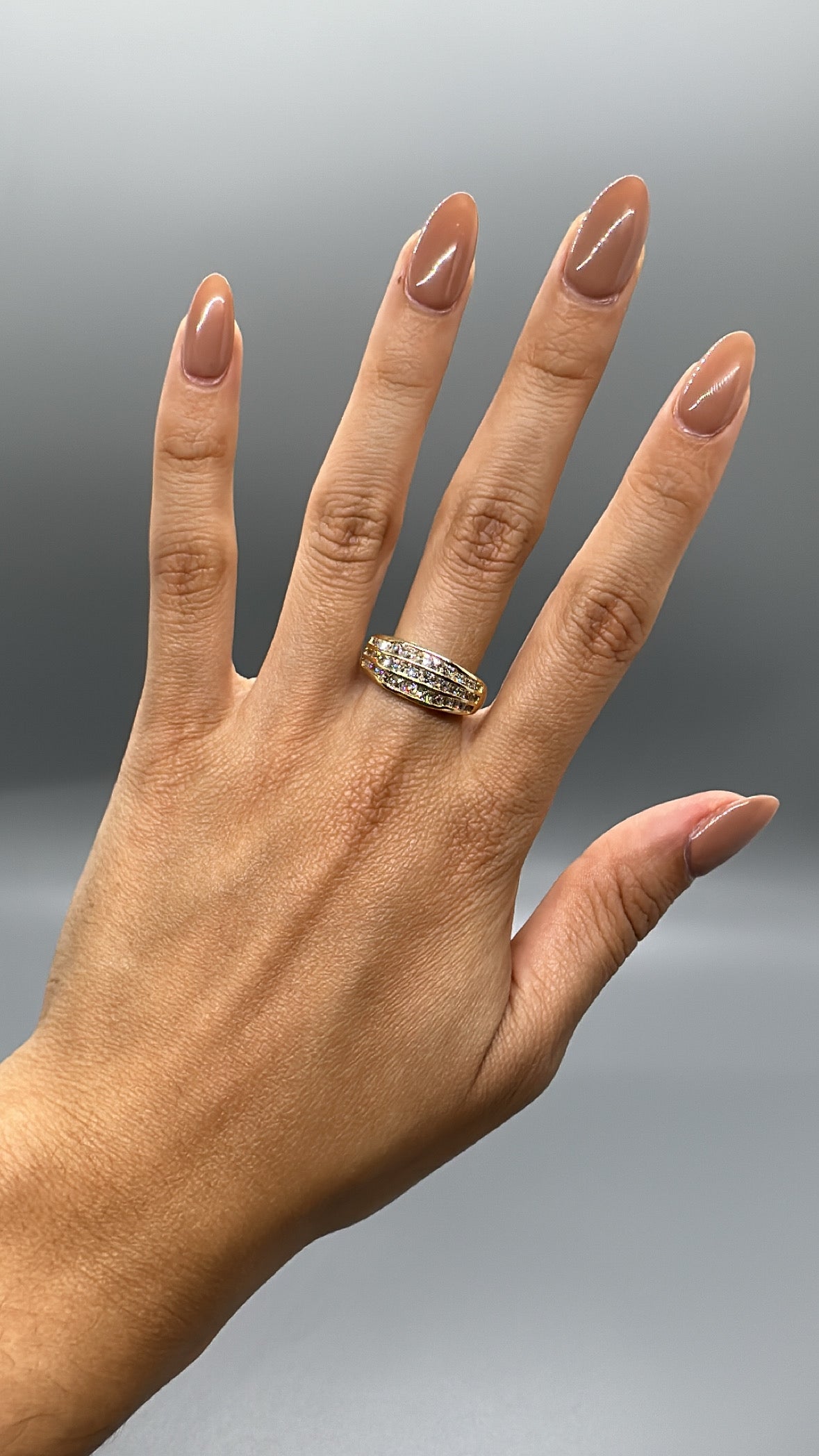 3 Line Ladies Ring/Anillo Dama 3 Lineas