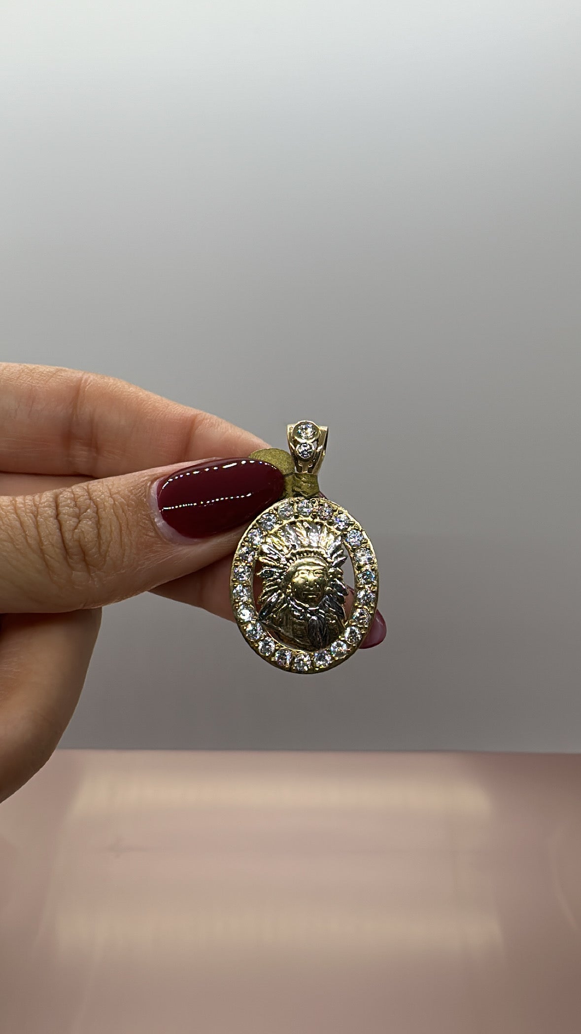 Apache/Aztec Warrior Pendant