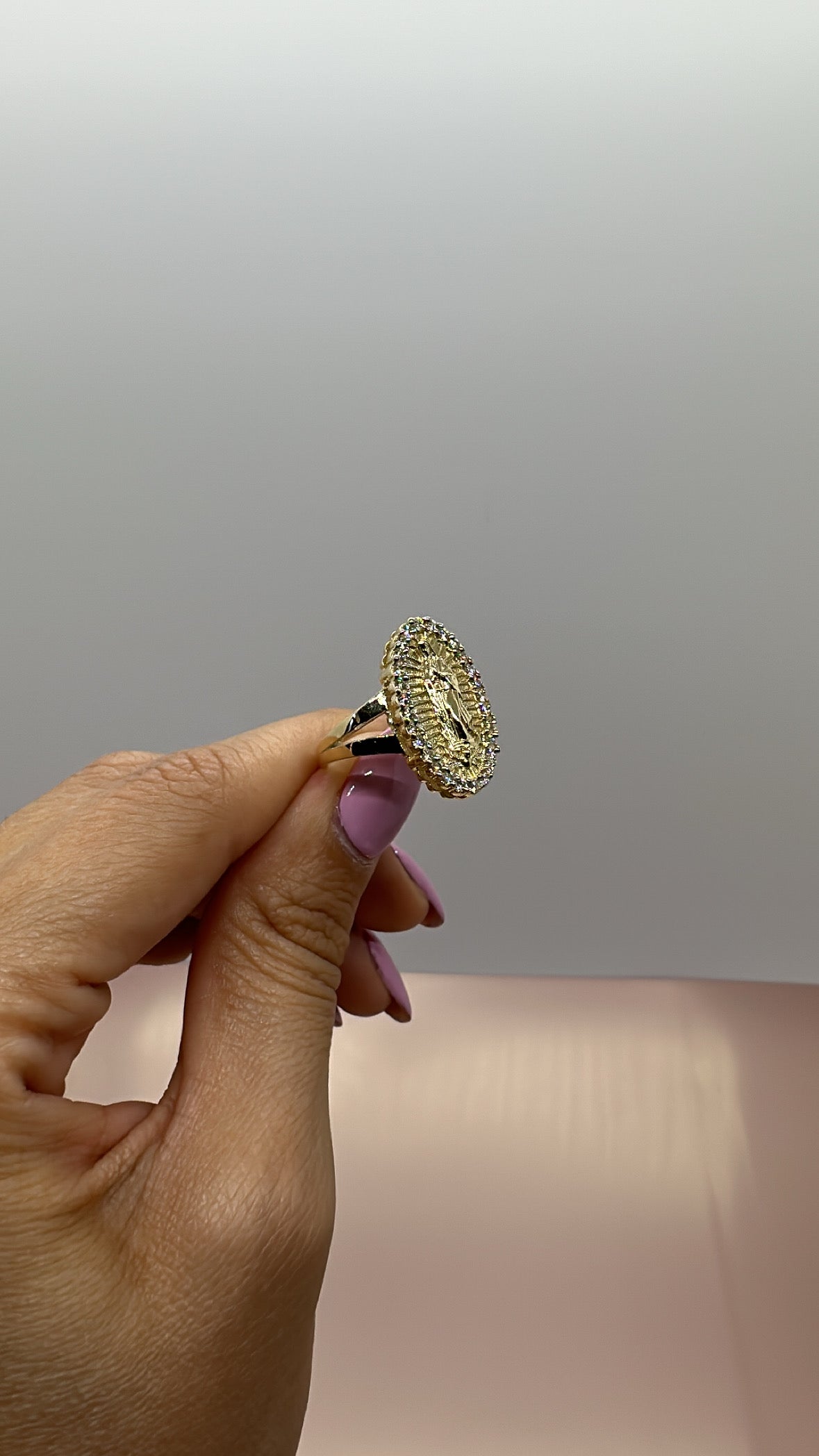 Virgen Guadalupe Ring