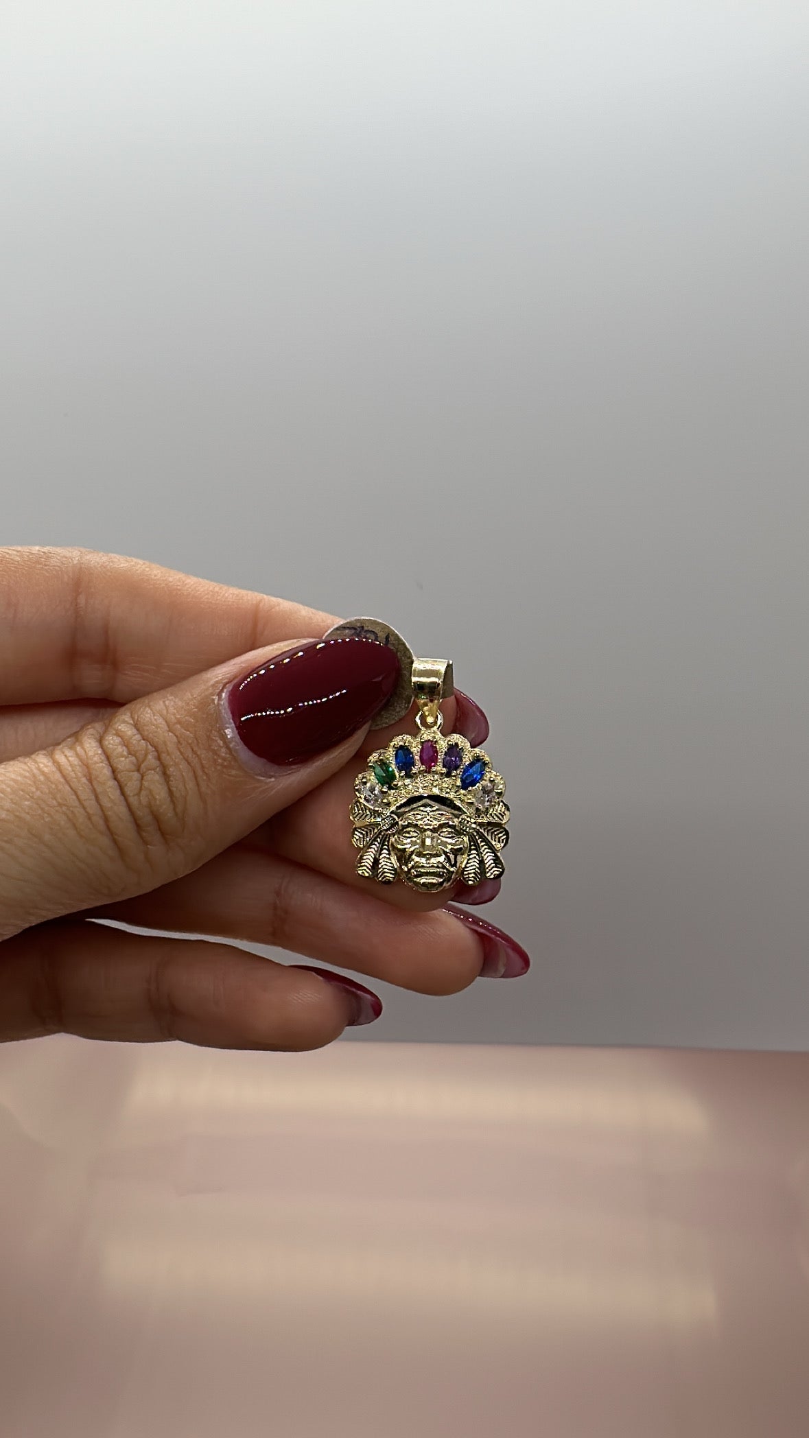 Apache/Aztec Warrior Pendant