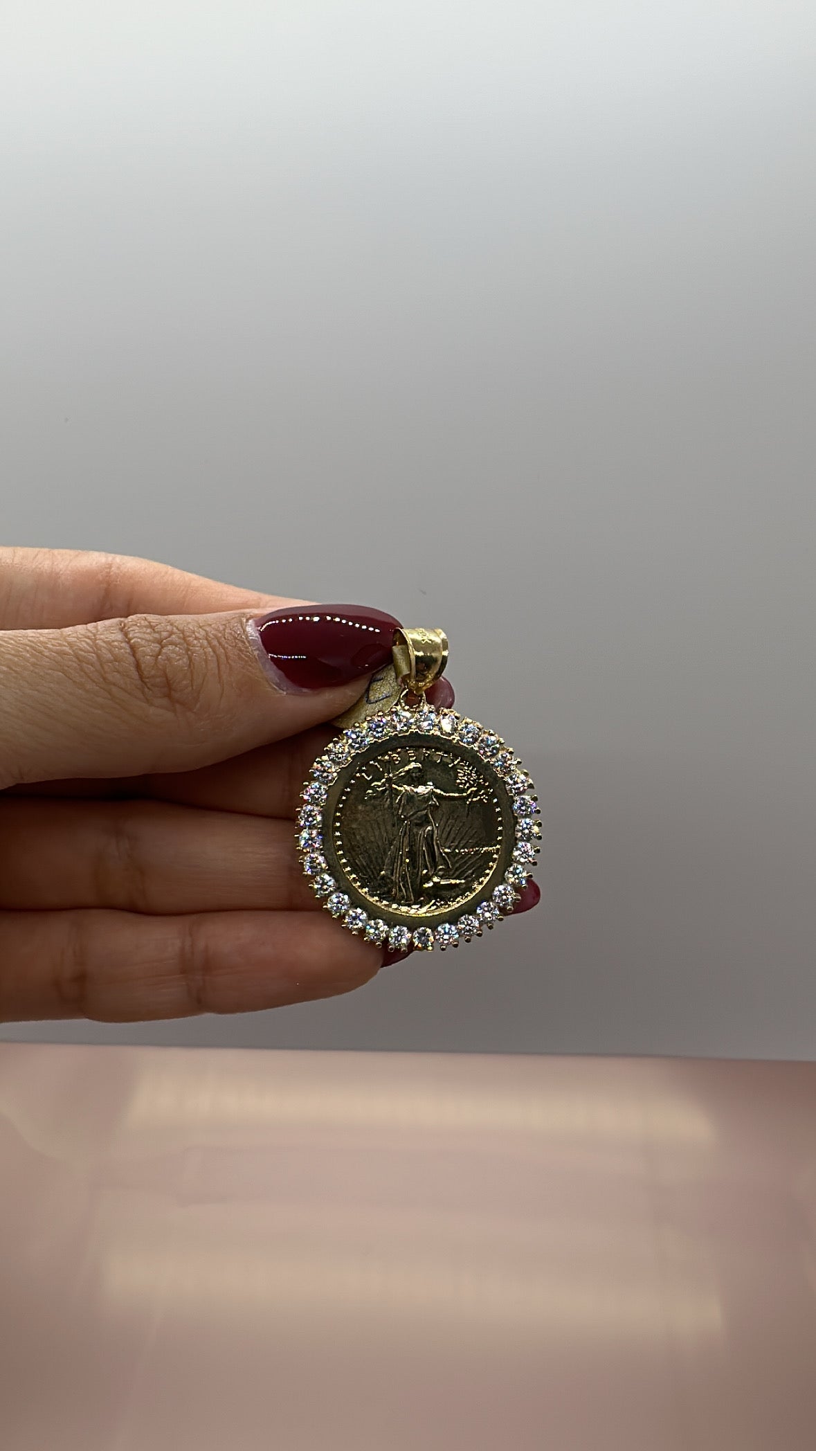 Liberty Coin Replica Pendant