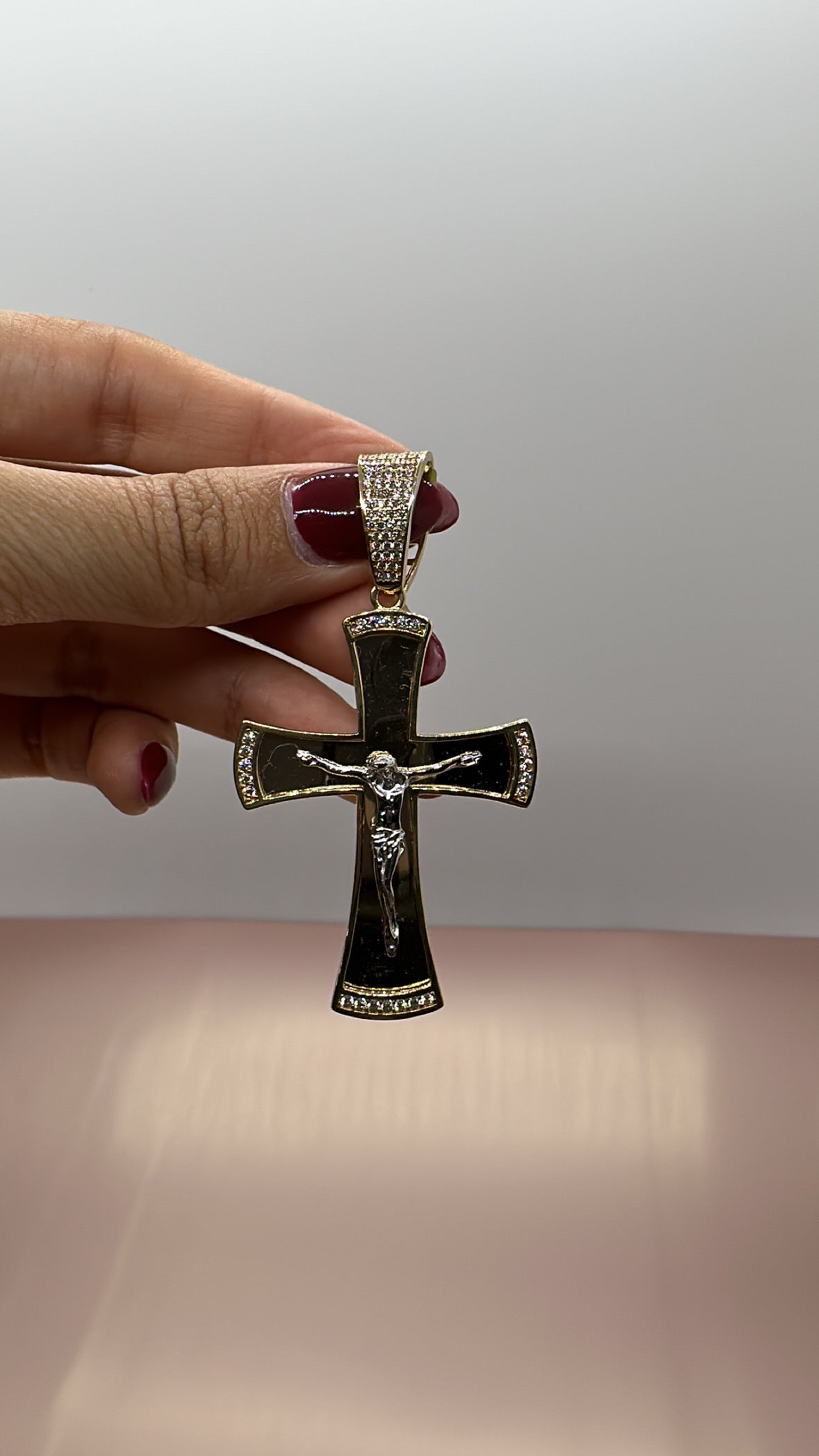 Cross with Jesus Pendant