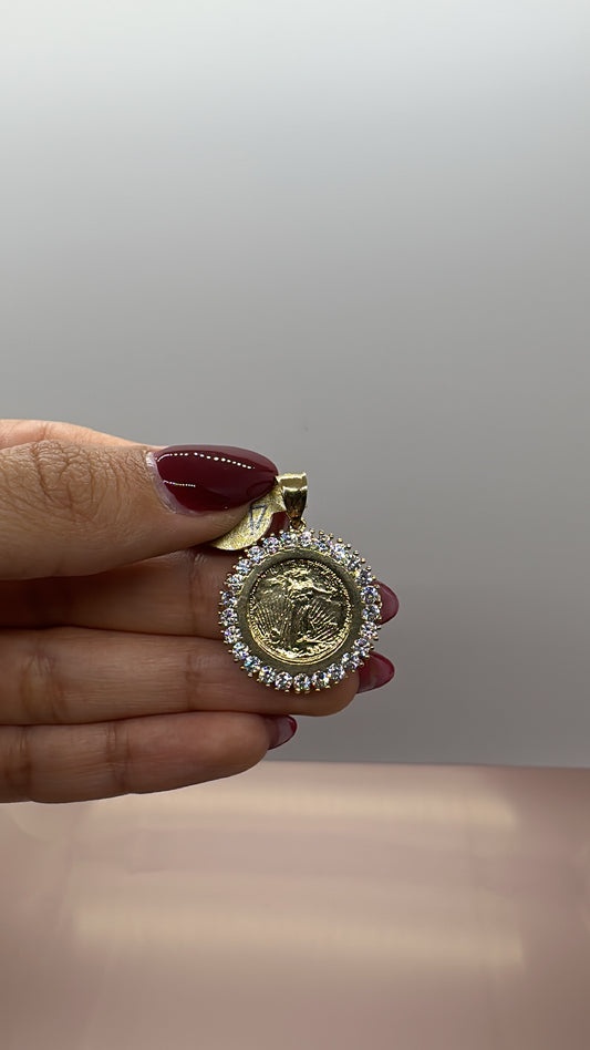 Liberty Coin Replica Pendant