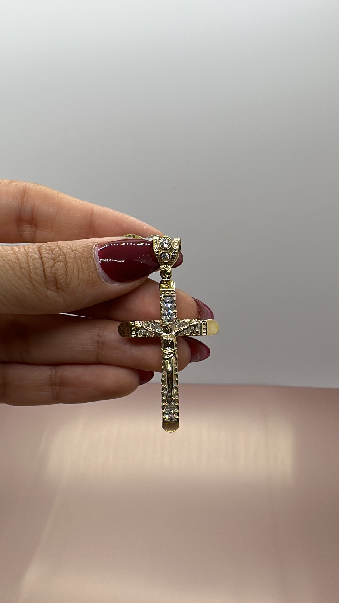 Cross with Jesus Pendant