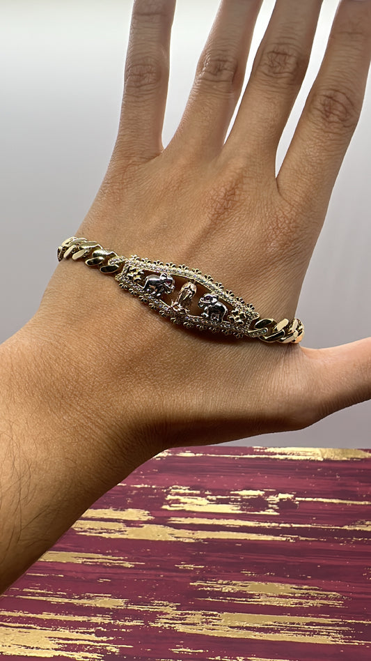 Virgen Guadalupe Ladies Bracelet/Esclava Dama