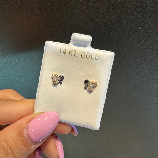 Butterfly Stud Earrings