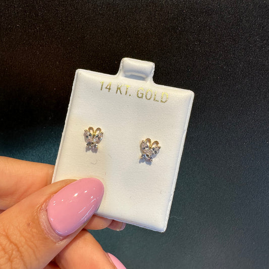 Butterfly Stud Earrings